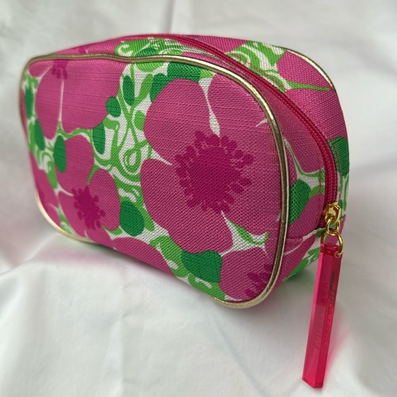 New Lilly Pulitzer for Estee Lauder Cosmetic Bag with Mirror - NWOT - Picture 3 of 13